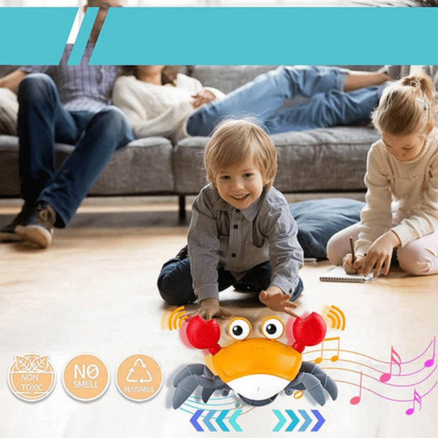 Dancing Run Away Crab