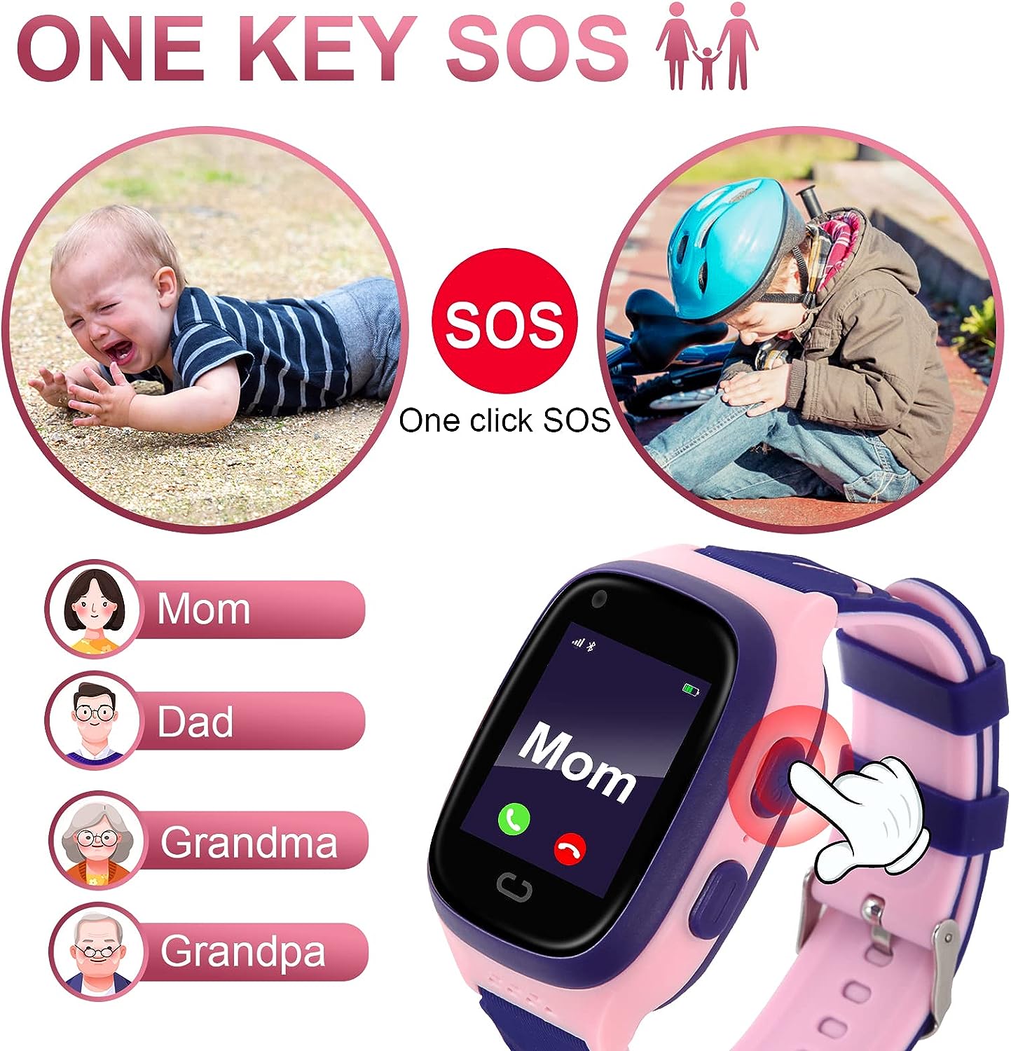 4G Kids Smart Watch ULTRA - AGPS, Video Call, SOS *New Model*