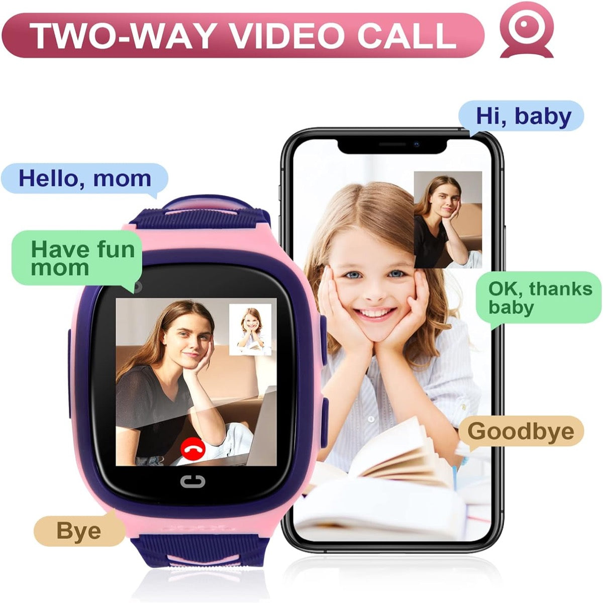 4G Kids Smart Watch ULTRA - AGPS, Video Call, SOS *New Model*