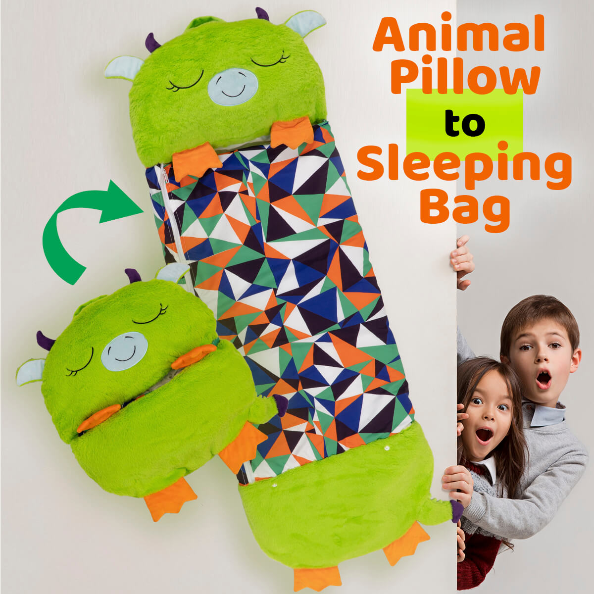 Cosy Nappers - Fun Pillow & Sleeping Bag