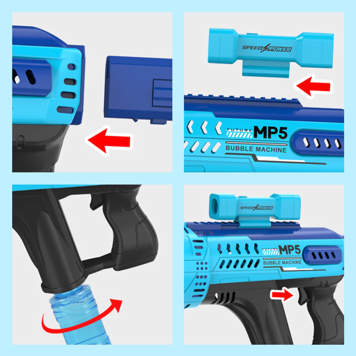 BubbleJet™ Electric Bubble Blaster - Automatic