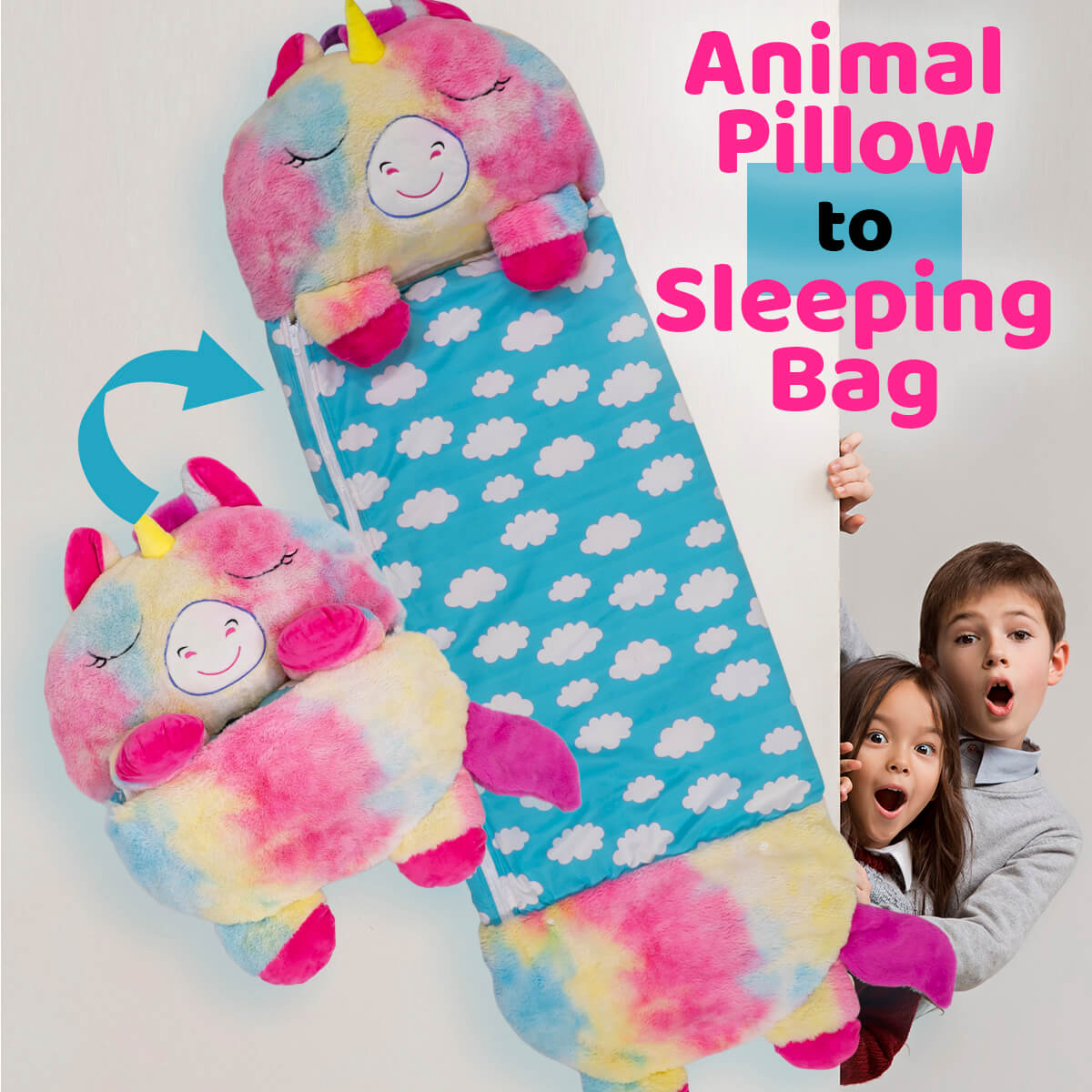 Cosy Nappers - Fun Pillow & Sleeping Bag
