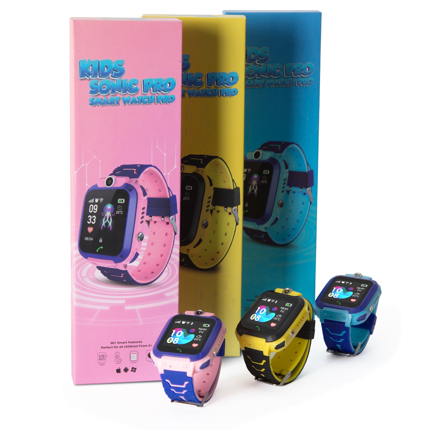 Kids Smart Watch - SOS Button, Audio Calls & Messages