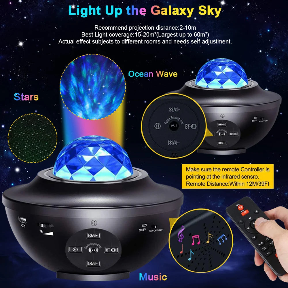 Galaxy Star Light Projector