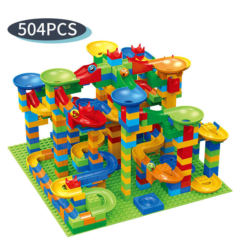 Marble Run Race Maze Ball Track Kids Toy