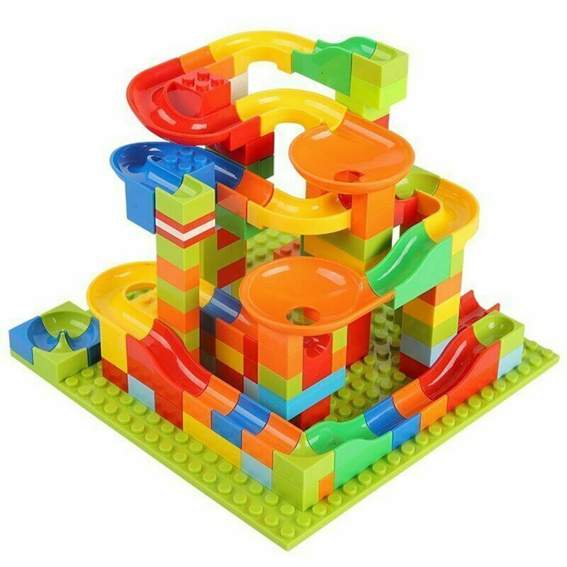 Marble Run Race Maze Ball Track Kids Toy