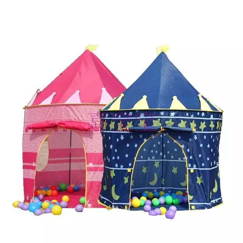Children Kids Pop Up Wizard Princess Castle Tent