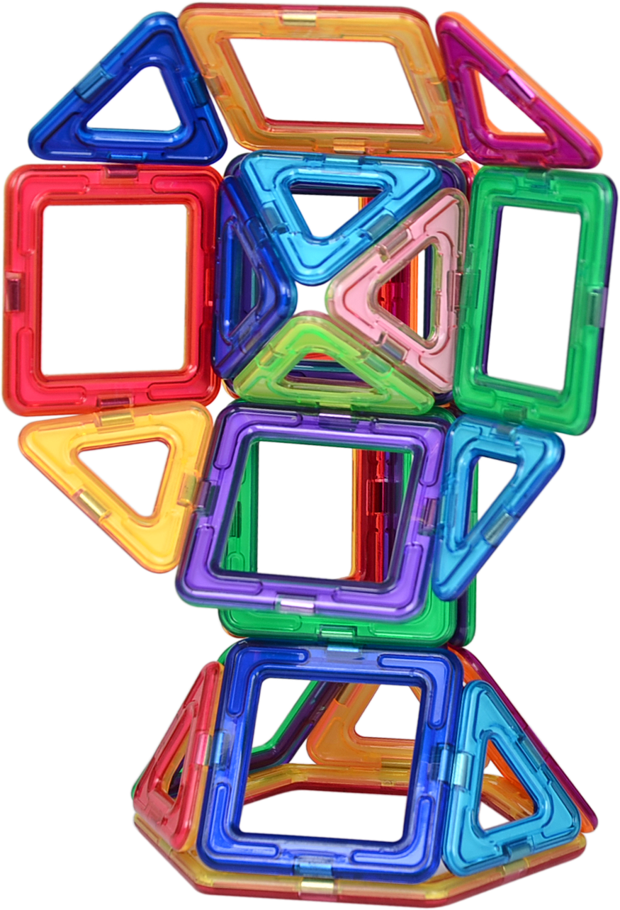 Magnetic Building Blocks Toy – Educational Construction Set for Kids